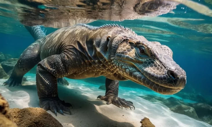 Apakah Komodo Bisa Berenang? Hal ini adalah Faktanya yang dimaksud yang disebutkan Mengejutkan
