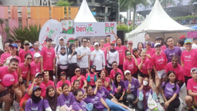BenVit Fiber Plus Collagen Ajak Warga DKI Ibukota Indonesia Hidup Baik di dalam tempat CFD Sudirman