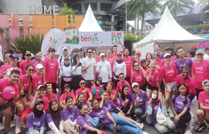 BenVit Fiber Plus Collagen Ajak Warga DKI Ibukota Indonesia Hidup Baik di dalam tempat CFD Sudirman