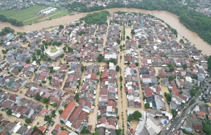 BRIN: Penurunan Muka Tanah Berkontribusi 145% Penyebab Banjir Jabodetabek