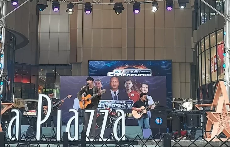 Danar Widianto Hangatkan Nobar Indonesia vs Bahrain, Jadi Teman Ngabuburit dalam di La Piazza