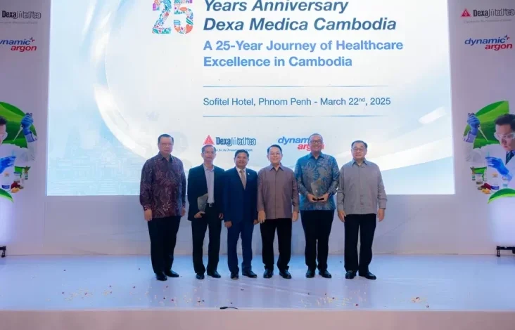 Dexa Medica Rayakan 25 Tahun Kontribusi untuk Kepuasan Warga Kamboja