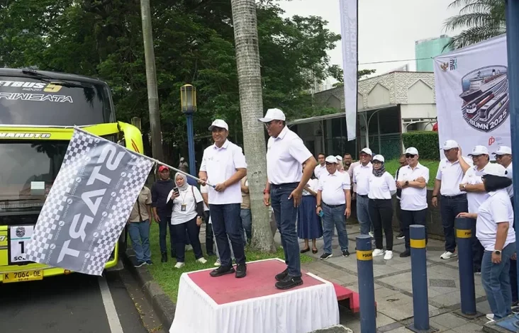 Dukung Mudik Gratis Bersama BUMN, BGR Logistik Berangkatkan Banyak Partisipan
