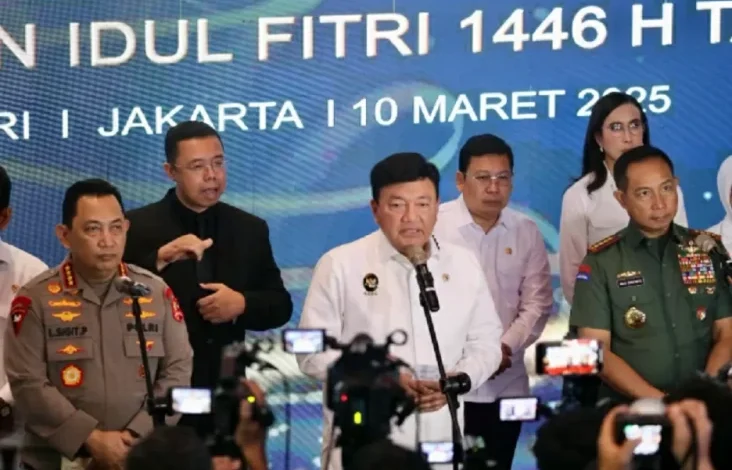 Gelar Rakor, Menko Polkam Pastikan Kesiapan Pengamanan Mudik dan juga Idulfitri 1446