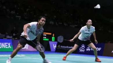 Hasil All England 2025: Rehan/Gloria Ganyang Pasangan Malaya Chen/Toh