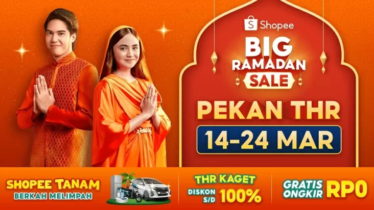Intip Keseruan El Rumi lalu Syifa Hadju di tempat area Iklan Shopee Big Ramadan Sale