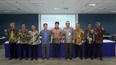 Jajaran Direktur Baru Bank Woori Saudara pada pada RUPST 2025