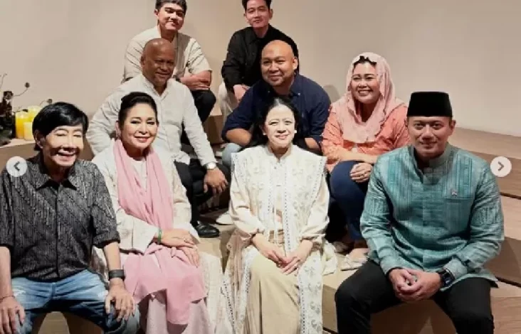 Momen Anak-anak Mantan Presiden Kumpul pada tempat Ultah Didit Prabowo