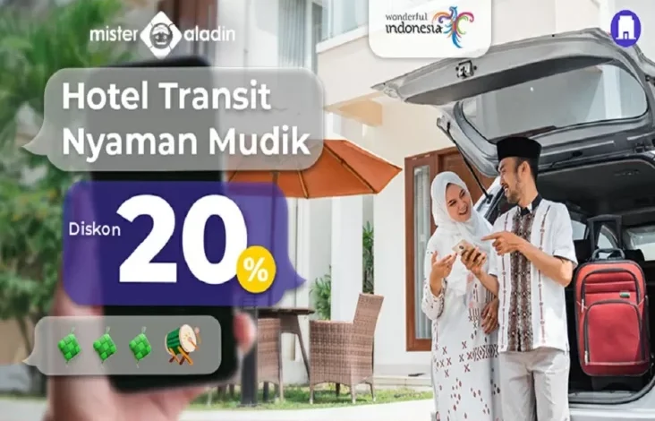 Mudik Makin Nyaman kemudian Lancar! Diskon 20% untuk Booking Hotel