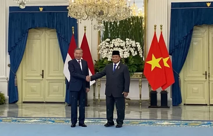 Prabowo: Visi Indonesia-Vietnam Sama, Jadi Negara Modern, Maju, dan juga Sejahtera 2045