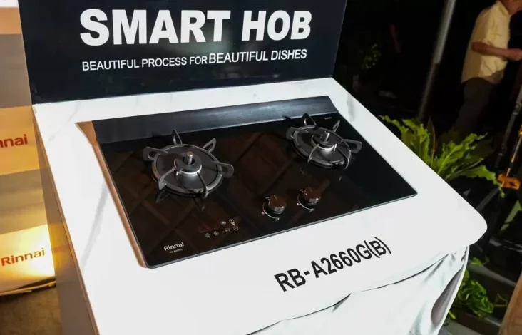 Rinnai Indonesia Luncurkan Smart HOB RB-A2660G(B), Dilengkapi Teknologi Automatic Menu