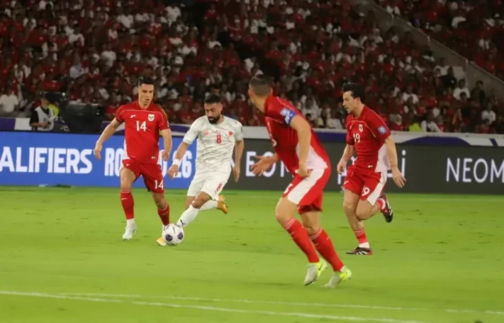 Timnas Indonesia vs Bahrain satu-nol di Babak Pertama: Ole Romeny Jadi Pembeda!