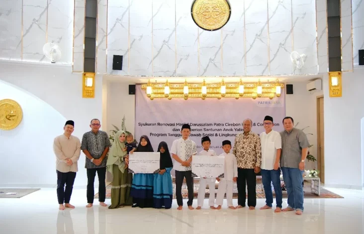 Tingkatkan Kenyamanan Ibadah, Patra Jasa Rampungkan Renovasi Masjid pada Cirebon