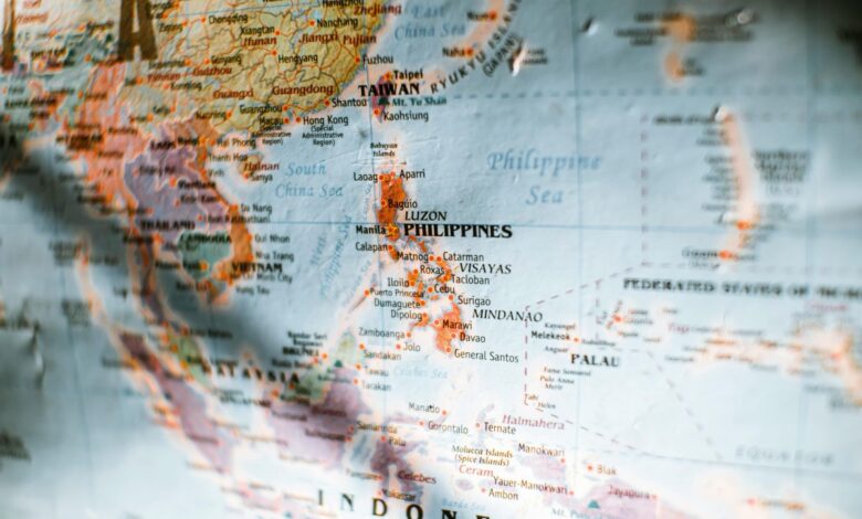 Mengenal batas wilayah Daratan Asia dan juga keunikannya ke di peta bola