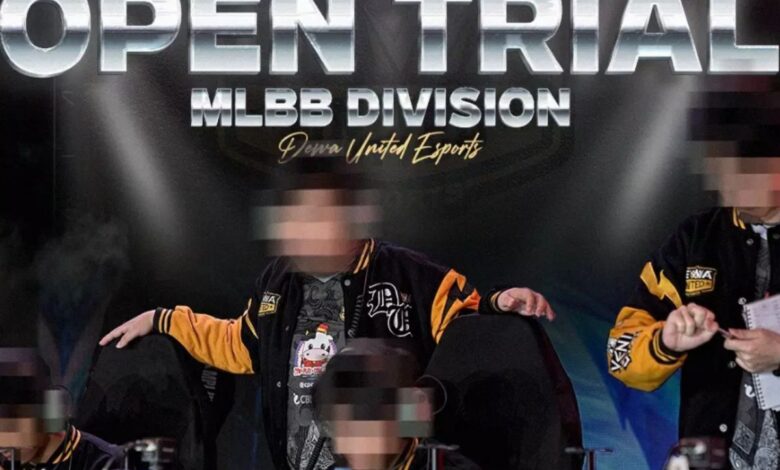 Dewa United Esports membuka inisiatif Open Trial Divisi MLBB musim 2025