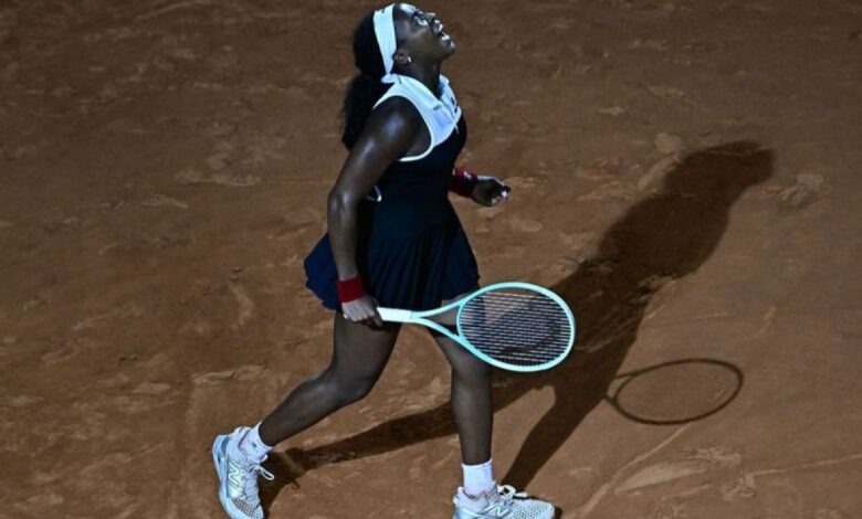 Gauff capai final Roma usai bertarung selama lebih tinggi berbagai dari tiga jam