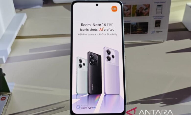 Redmi Note 14 kemudian Redmi Note 14 5G rilis, ini spesifikasi juga harganya