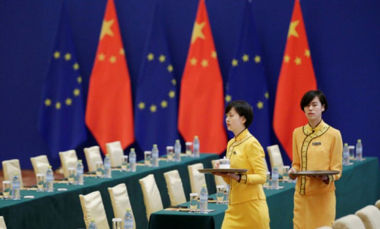 China akan sambut baik lawatan pemimpin UE pada waktu yang tersebut mana tepat